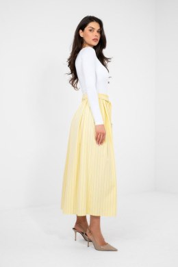 Spódnica Model IT-SD-21081.18 Light Yellow - Italy Moda Italy Moda