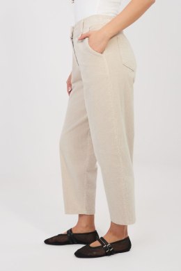 Spodnie Damskie Model IT-SP-FL8916.80 Light Beige - Rue Paris Rue Paris