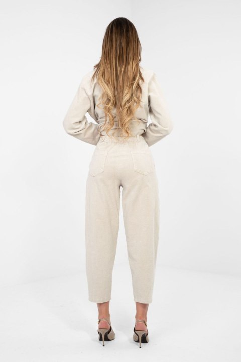 Spodnie Damskie Model IT-SP-FL8916.80 Light Beige - Rue Paris Rue Paris