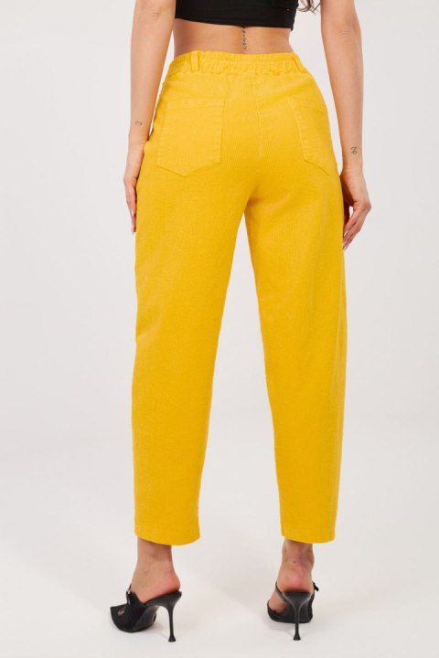 Spodnie Damskie Model IT-SP-FL8916.80 Yellow - Rue Paris Rue Paris
