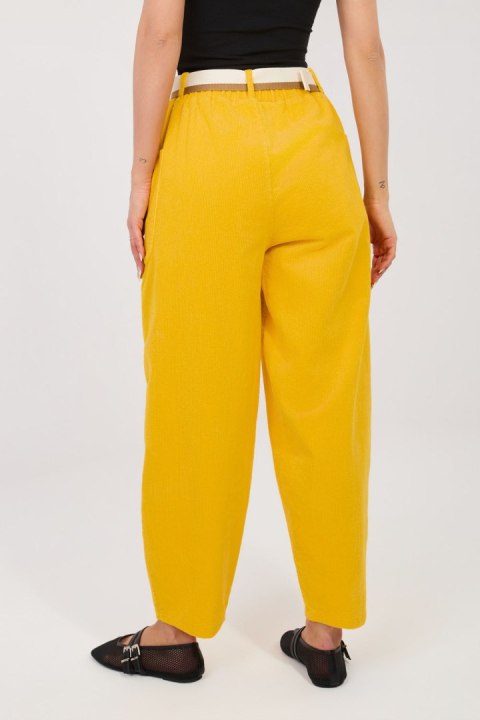 Spodnie Damskie Model IT-SP-FL9665.78 Yellow - Rue Paris Rue Paris