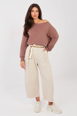 Spodnie Damskie Model IT-SP-FL9929-1.74 Light Beige - Rue Paris Rue Paris