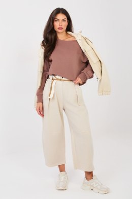 Spodnie Damskie Model IT-SP-FL9929-1.74 Light Beige - Rue Paris Rue Paris