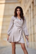 Sukienka Model Catlin BEJ SUK0554 Light Beige - Roco Fashion Roco Fashion
