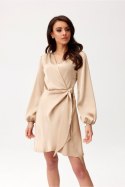 Sukienka Model Catlin BEZ SUK0554 Beige - Roco Fashion Roco Fashion