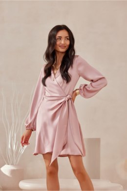 Sukienka Model Catlin ROZ SUK0554 Pink - Roco Fashion Roco Fashion