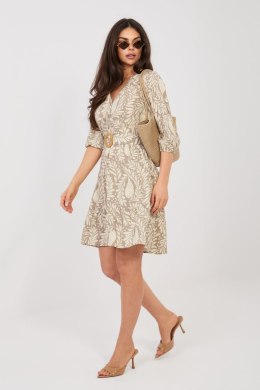 Sukienka Model D74516M30485A Dark Beige - Sublevel Sublevel