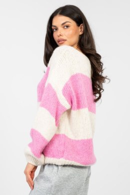 Sweter Damski Model MI-SW-0203.71 Pink - Italy Moda Italy Moda