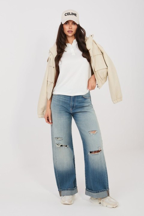 Tshirt Damki Model D17029M02856A White - Sublevel Sublevel