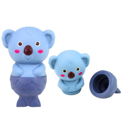 Zestaw Zabawki Do Kąpieli Zwierzątka Syrenki Gumowe 4 szt. LEAN Toys