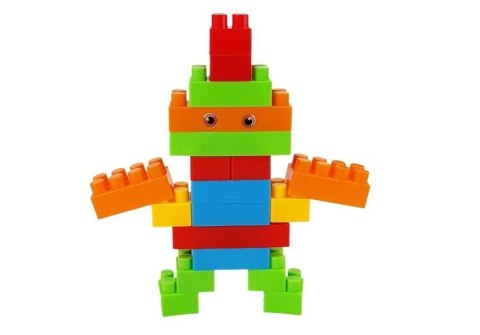 Duży Zestaw Klocki Konstrukcyjne w worku 320 elementów LEAN Toys Duży Zestaw Klocki Konstrukcyjne w worku 320 elementów LEAN Toys