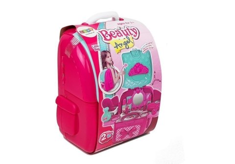 Różowy Zestaw Piękności w Plecaku LEAN Toys Różowy Zestaw Piękności w Plecaku LEAN Toys