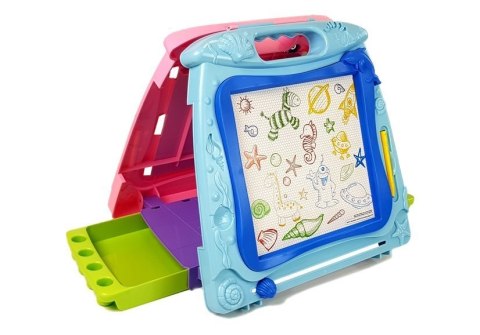 Tablica do Rysowania Dwustronna Pisaki Magnesy LEAN Toys Tablica do Rysowania Dwustronna Pisaki Magnesy LEAN Toys