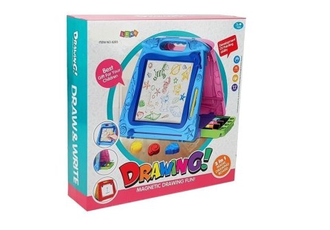 Tablica do Rysowania Dwustronna Pisaki Magnesy LEAN Toys Tablica do Rysowania Dwustronna Pisaki Magnesy LEAN Toys