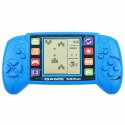 Elektroniczna Gra Konsola Do Gry Tetris Przenośna LCD Niebieska LEAN TOYS