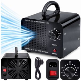 Generator Ozonu LEAN 155W 60000 MG Ozonator Do Pomieszczeń Samochodu Timer LEAN