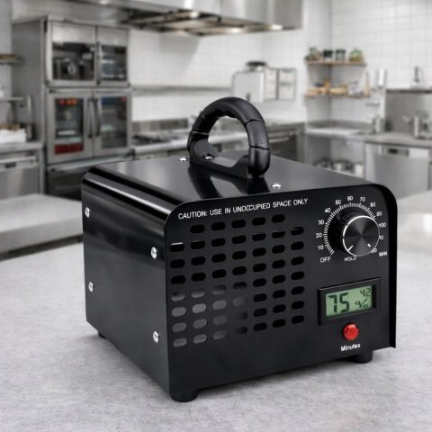 Generator Ozonu LEAN 60000 MG Ozonator Do Pomieszczeń Wyświetlacz LCD Timer LEAN