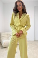 Koszula Damska Model Aveline CZO BLU0231 Dark Yellow - Roco Fashion Roco Fashion