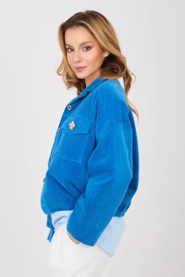 Kurtka Damska Model IT-KR-FL10163.46 Dark Blue - Rue Paris Rue Paris