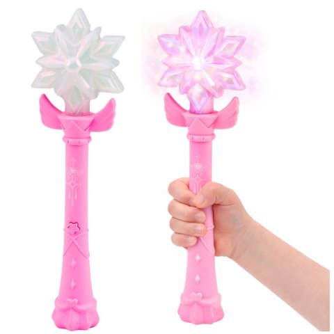 Magiczna Różdżka Świecąca Gwiazda Światła Dźwięki Mix LEAN Toys