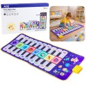 Muzyczna Mata Edukacyjna Taneczna Interaktywna Pianinko Kosmos 120 x 48 cm LEAN Toys