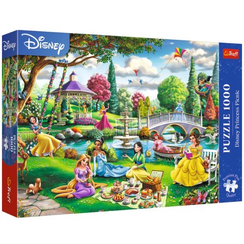 Puzzle - 1000 - Disney - Piknik z Księżniczkami - Trefl 10919 Trefl Puzzle