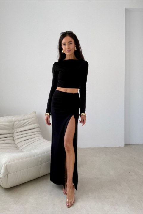 Spódnica Model Ottilia CZA SPO0066 Black - Roco Fashion Roco Fashion