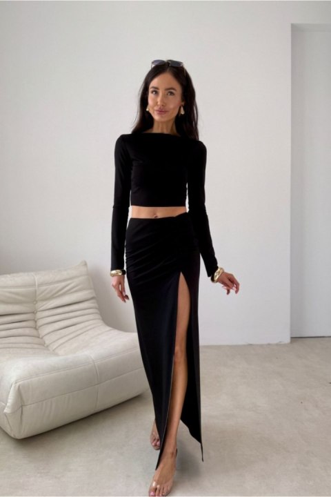 Spódnica Model Ottilia CZA SPO0066 Black - Roco Fashion Roco Fashion