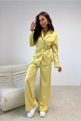 Spodnie Damskie Model Anette SPD0049 Dark Yellow - Roco Fashion Roco Fashion