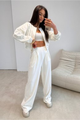 Spodnie Damskie Model Arlena EKR SPD0051 Ecru - Roco Fashion Roco Fashion