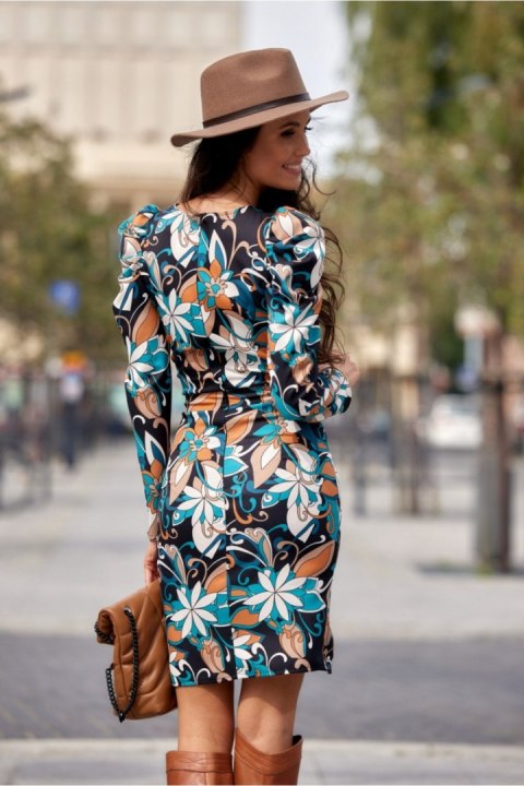 Sukienka Model 0342 F22 Multicolor - Roco Fashion Roco Fashion