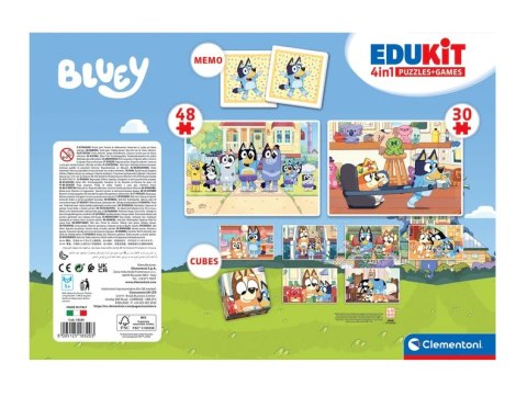 Zestaw Edukacyjny Puzzle Memo Klocki BLUEY Clementoni 18320 Clementoni