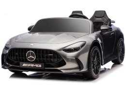 Auto Na Akumulator Mercedes GT63 AMG DK-GT63 24V LCD Cichy Silnik Szary LEAN CARS