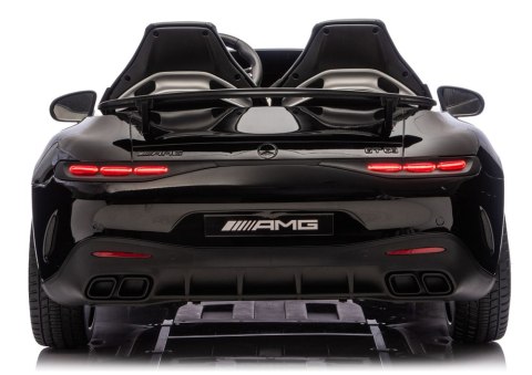 Auto Na Akumulator Mercedes GT63 AMG DK-GT63 24V LCD Czarny Lakierowany LEAN CARS