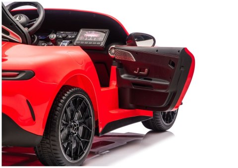 Auto Na Akumulator Mercedes GT63 AMG DK-GT63 24V LCD Czerwony LEAN CARS