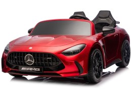 Auto Na Akumulator Mercedes GT63 AMG DK-GT63 24V LCD Czerwony Lakierowany LEAN CARS