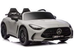 Auto Na Akumulator Mercedes GT63 AMG DKGT63 24V LCD Lakierowany Jasno Szary LEAN CARS