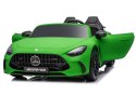 Auto Na Akumulator Mercedes GT63 AMG DK-GT63 24V LCD Matowy Zielony LEAN CARS