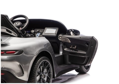 Auto Na Akumulator Mercedes GT63 AMG DK-GT63 24V LCD Szary Lakierowany LEAN CARS