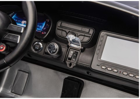 Auto Na Akumulator Mercedes GT63 AMG DK-GT63 24V LCD Szary Lakierowany LEAN CARS