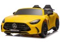 Auto Na Akumulator Mercedes GT63 AMG DK-GT63 24V LCD Żółty LEAN CARS