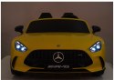 Auto Na Akumulator Mercedes GT63 AMG DK-GT63 24V LCD Żółty LEAN CARS