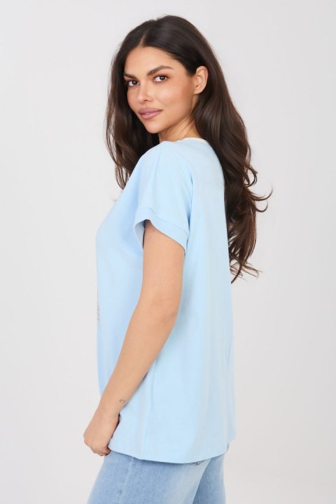 Bluzka Model RV-BZ-A1174.91 Light Blue - Relevance Relevance