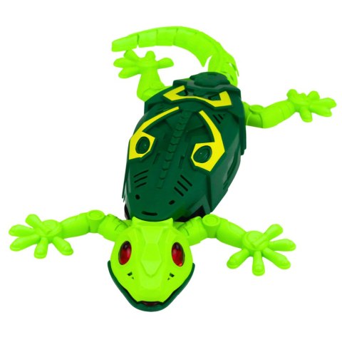 Gekon Zdalnie Sterowany RC Jaszczurka Chodzi Po Ścianie 360° Zielona LEAN Toys