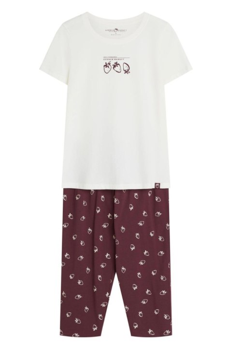 Piżama Damska Model Evika 44465 Ecru - Henderson Henderson