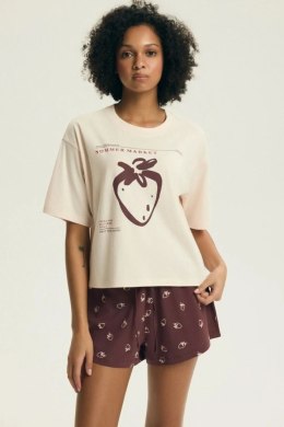 Piżama Damska Model Evika 44474 Powder Pink - Henderson Henderson