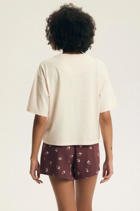 Piżama Damska Model Evika 44474 Powder Pink - Henderson Henderson