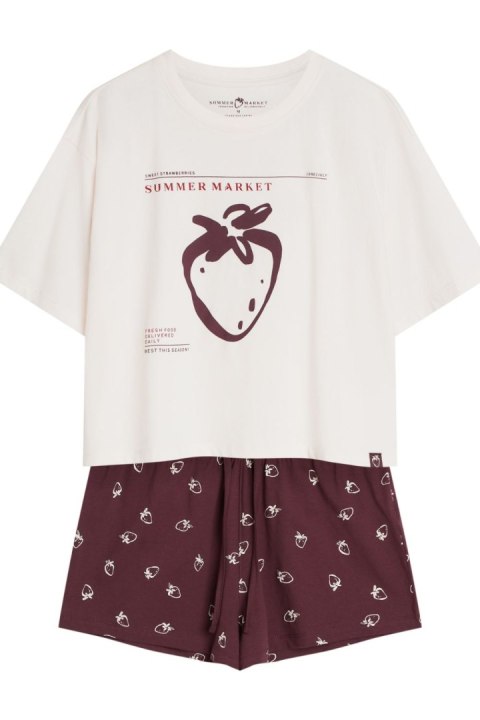 Piżama Damska Model Evika 44474 Powder Pink - Henderson Henderson