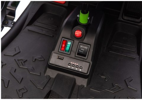 Pojazd Na Akumulator DM-107 24V7 DRIFT Cichy Silnik Zielony LEAN CARS