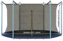 Siatka ochronna do trampoliny wewnętrzna 250cm 8ft na 6 słupków Jumpi